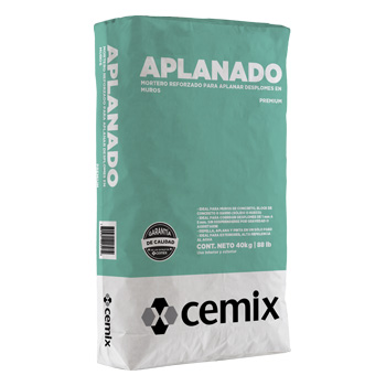 APLANADO BLANCO 25 KILOS CEMIX